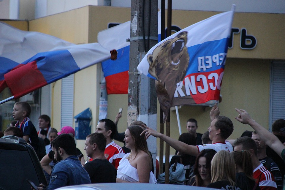 Наши победили! Фото: Павел Успенский