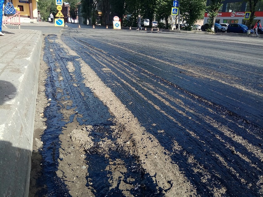 Фото: общественная организация "Убитые дороги Пскова".