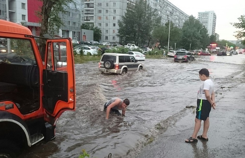 Потоп в Красноярске