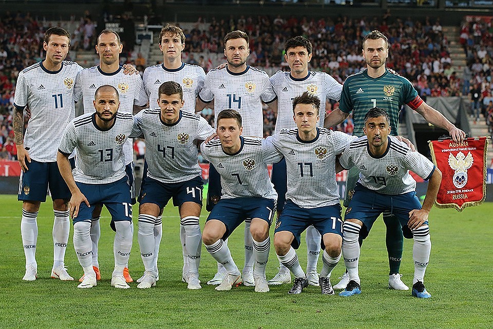 7 июля сборная России сыграет в 1/4 финала ЧМ-2018 против сборной Хорватии. Фото: Константин Рыбин / rfs.ru