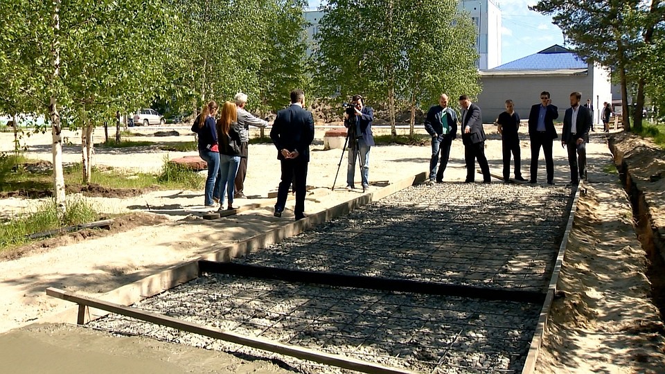 В Ноябрьске строящиеся многофункциональные площадки наполнят смыслом