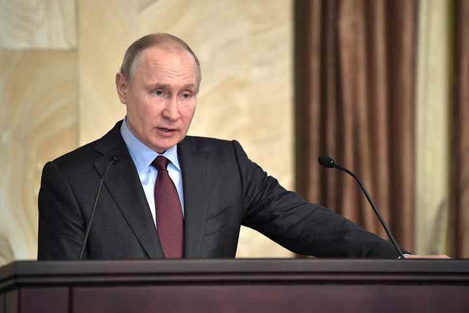 Президент России Владимир Путин