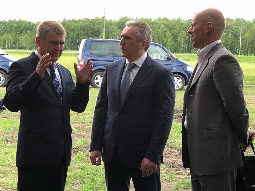 Александр Моор находится с рабочим визитом в Армизонском районе