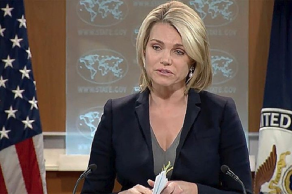 Пресс-секретарь Госдепартамента США Хезер Науэрт