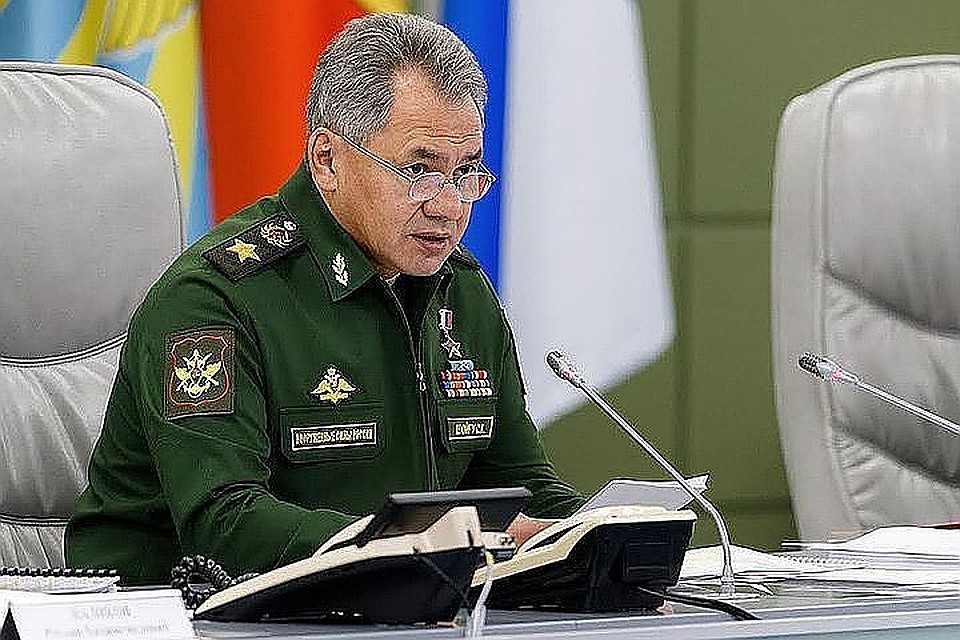 Министр обороны РФ Сергей Шойгу