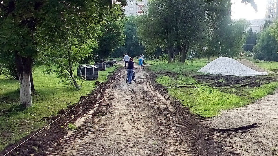 Работы в разгаре