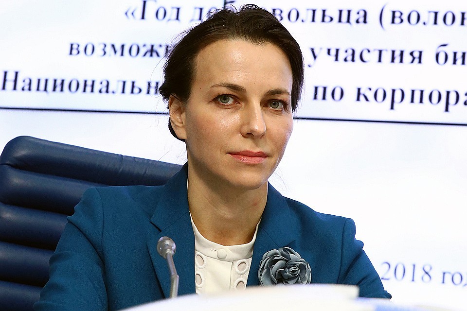 Директор Российского государственного социального университета Наталья Починок. ФОТО Станислав Красильников/ТАСС