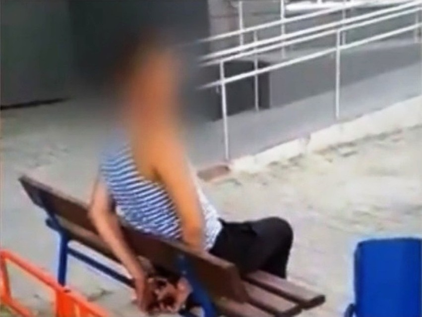 Вот это тип! Кадр с видео.