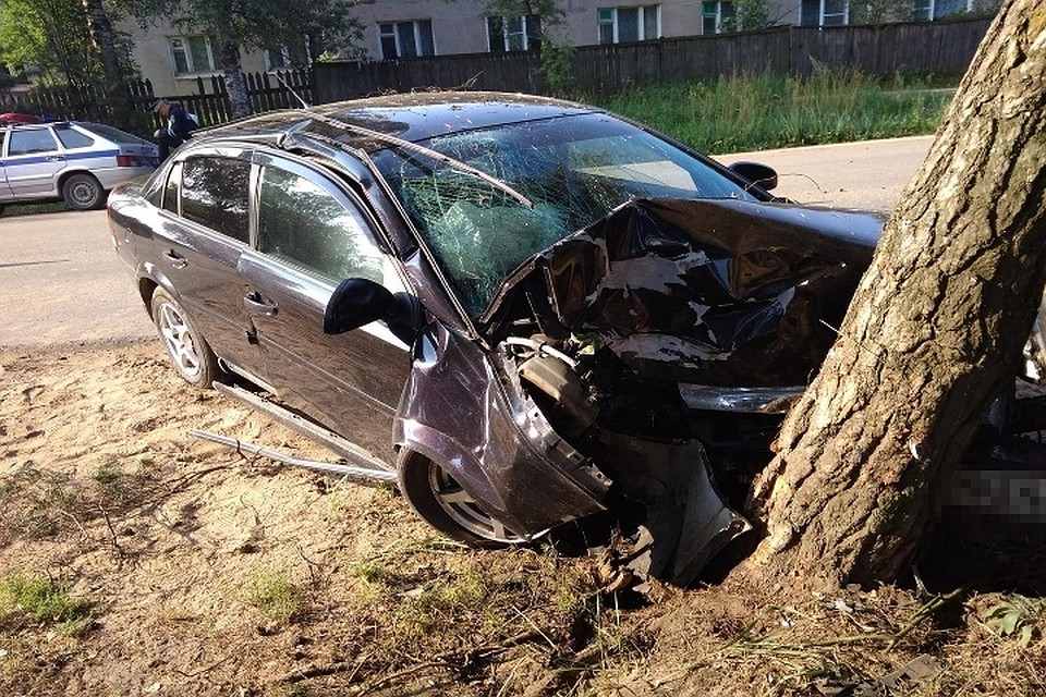 Пассажир "Опеля" попал в больницу Фото: УГИБДД РФ по Тверской области