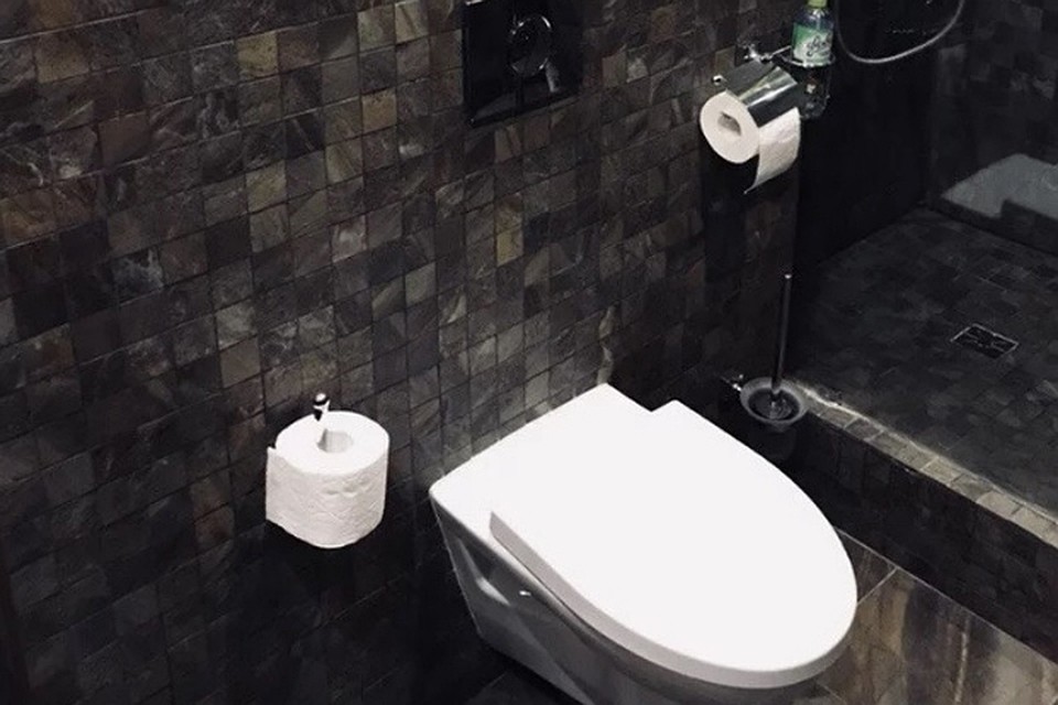Туалет в стиле отеля Hilton