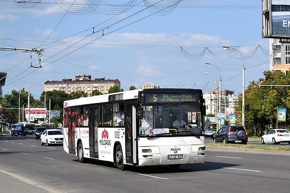 В распоряжении городского автобусного парка около 130 транспортных единиц.