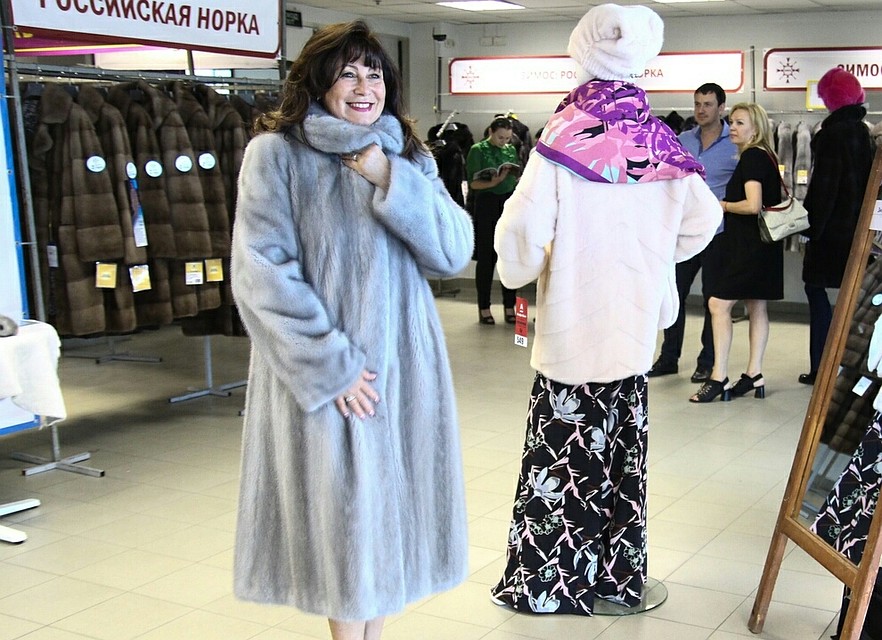Шуба из новой коллекции