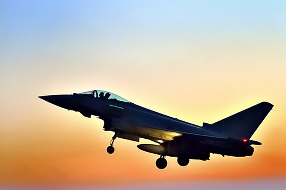 Eurofighter, входящий в состав миссии НАТО в Эстонии, по ошибке выпустил боевую ракету