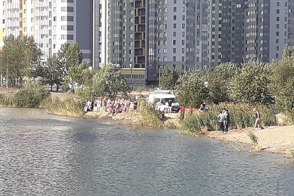 В карьере на улице Димитрова утонул мужчина. Фото: vk.com/spb_today