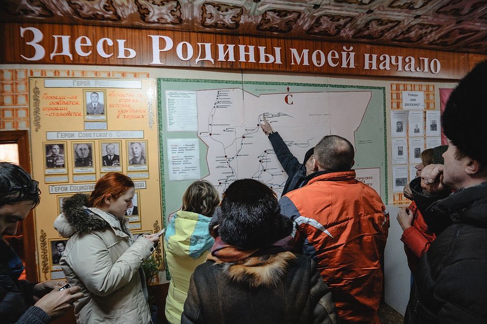 Карта Кыштовского района - на ней не сразу найдешь деревушку со смешным названием Колбаса. Фото: Василий КОВБАСЮК