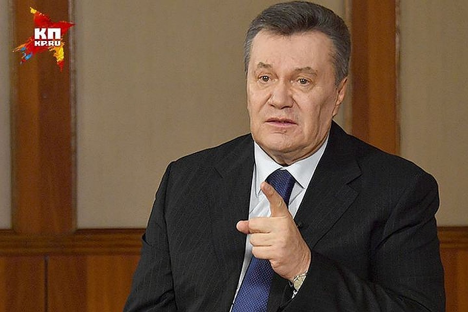 Экс-президент Украины Виктор Янукович