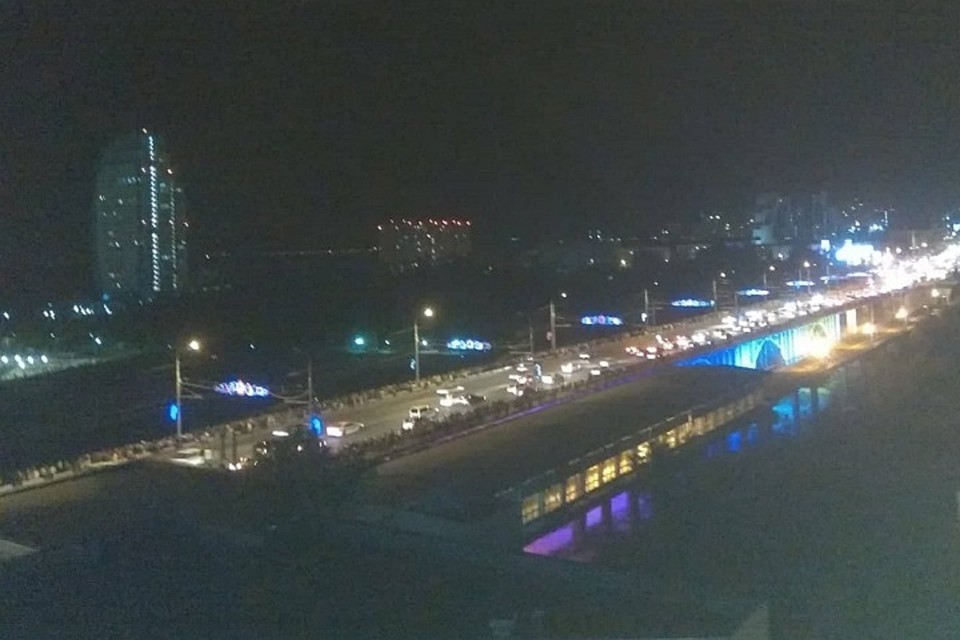 Самый плотный затор отмечается на Астраханском мосту