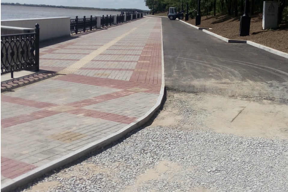 Обновленную набережную в Хабаровске откроют для посещения ФОТО: Министерство культуры края