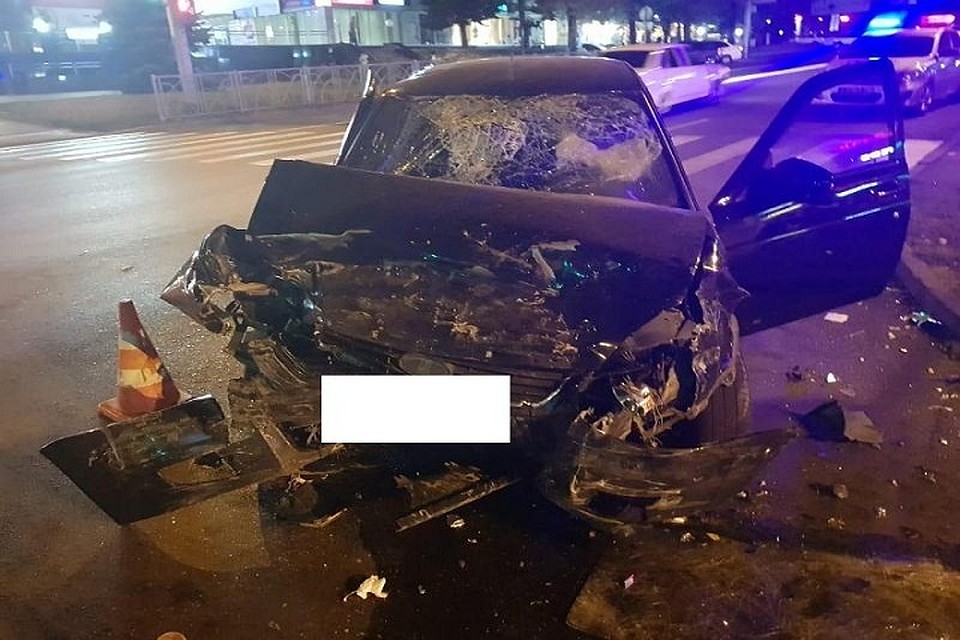 Фото с места аварии. ГИБДД СК