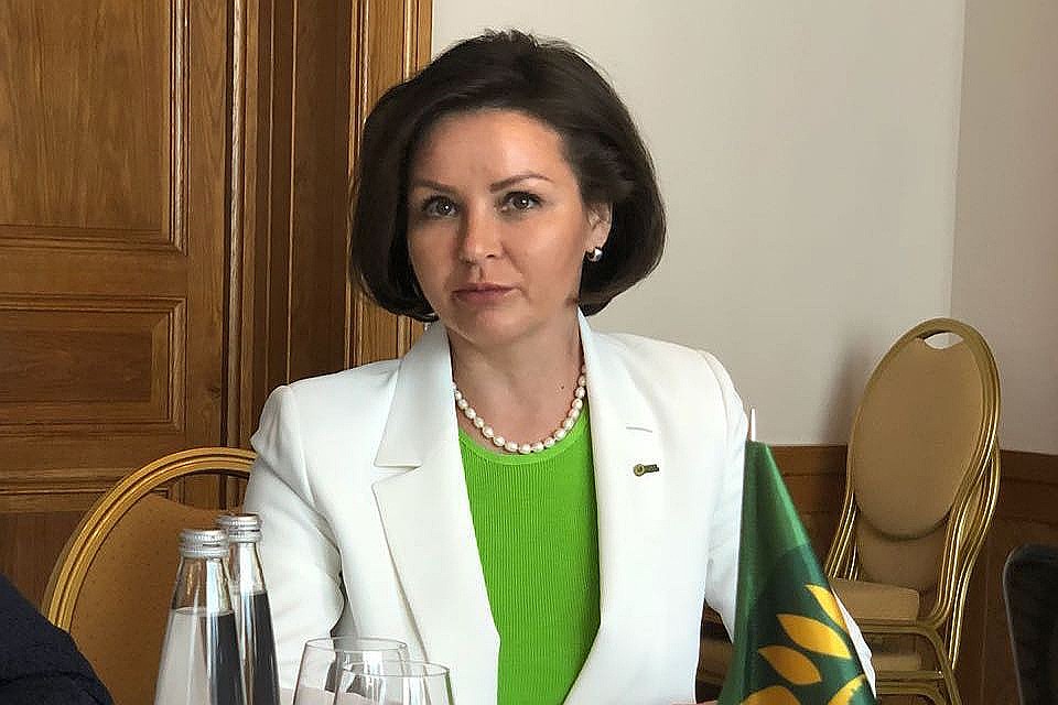 Кандидат в губернаторы Подмосковья Лилия Белова.