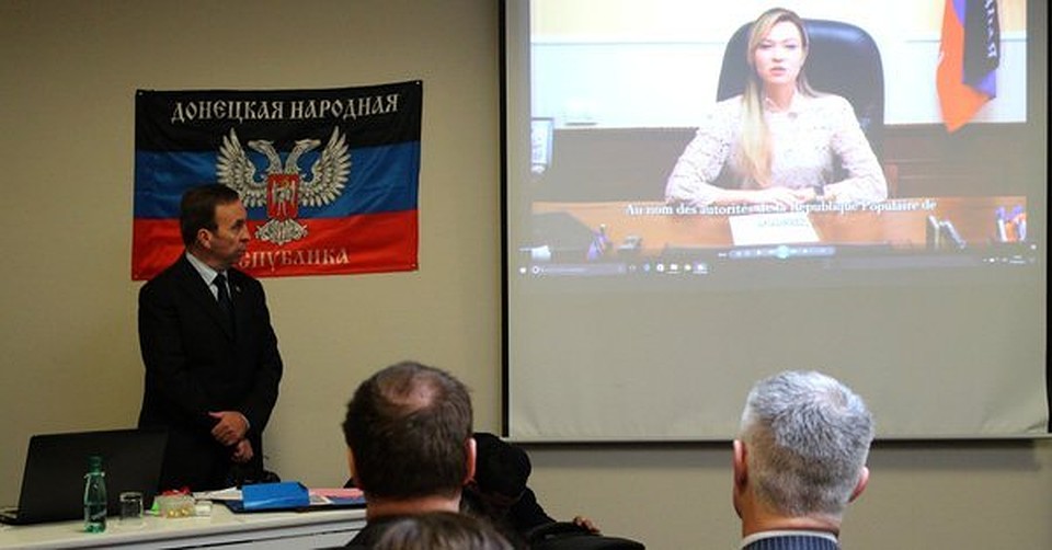 Голос ДНР услышат во Франции. Фото: novorosinform.org