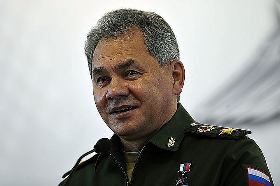 Глава Минобороны РФ Сергей Шойгу