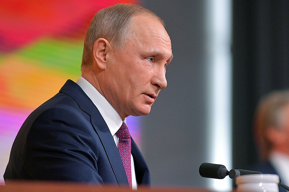 Президент РФ Владимир Путин