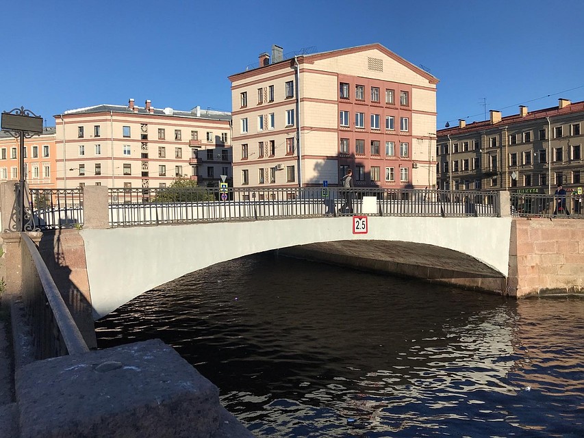 Теперь мост выглядит обычно.