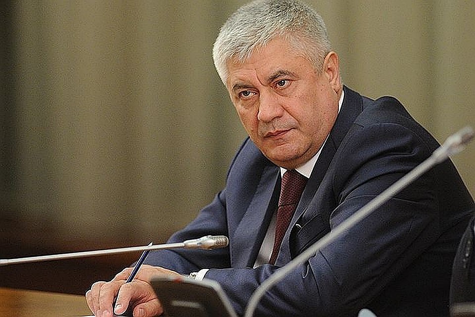 Глава МВД Владимир Колокольцев