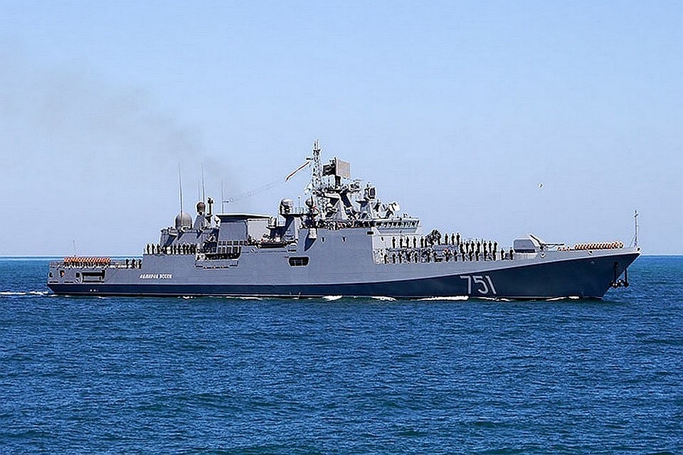 Фрегат "Адмирал Эссен". Фото: пресс-служба Черноморского флота
