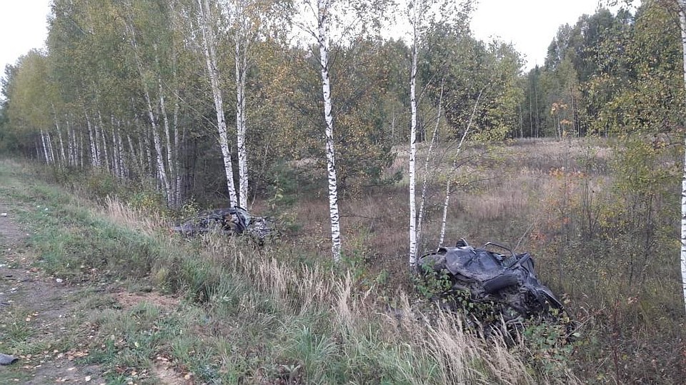 Фото с места ДТП.