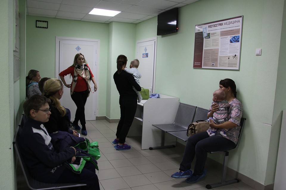В детской больнице