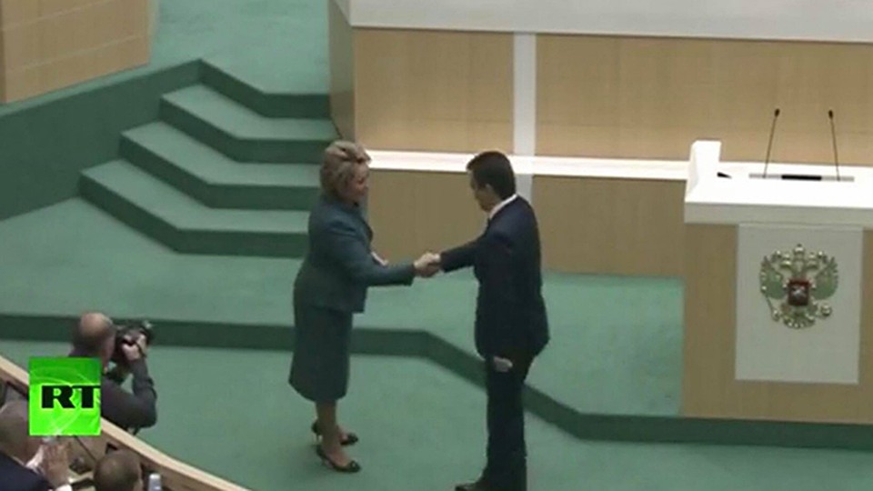 Кадр видео RT