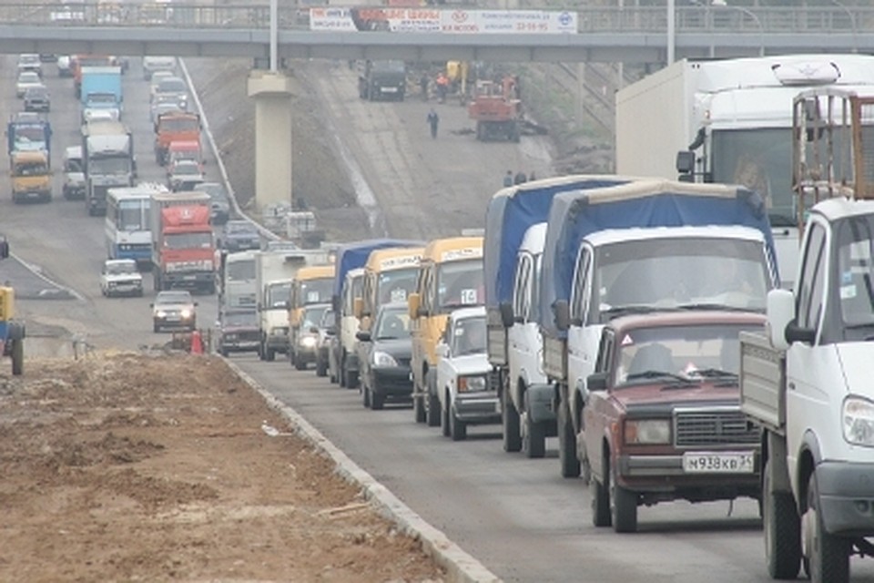 Пробки в Волгограде оцениваются в шесть баллов. Фото: Архив "КП-Волгоград"