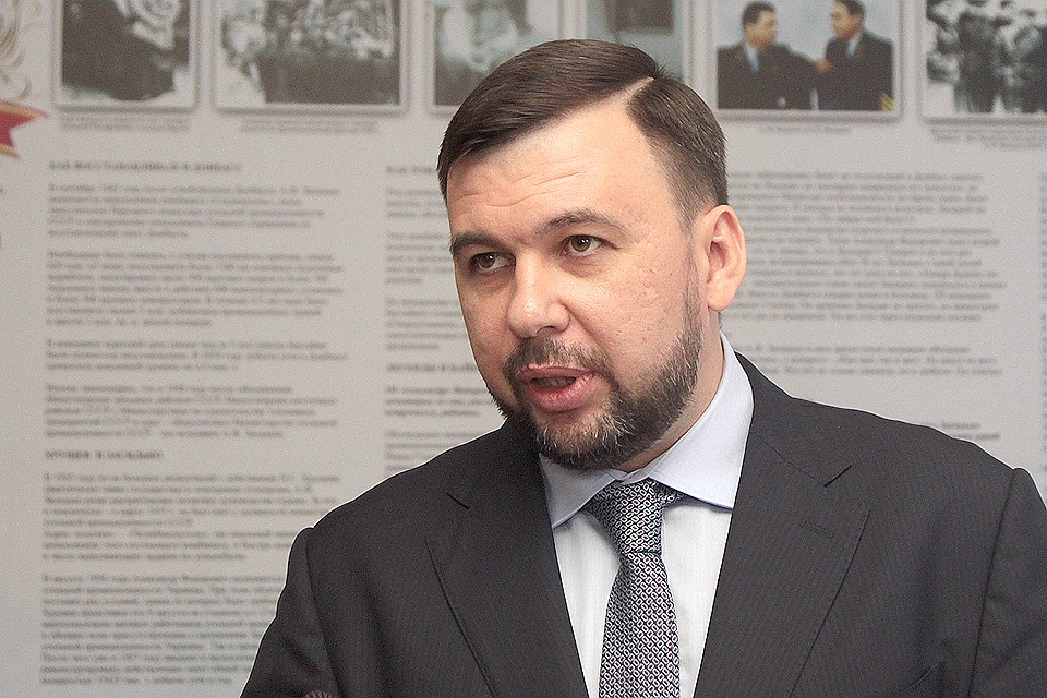 Временно иисполняющий обязанности главы ДНР Денис Пушилин. ФОТО Валентин Спринчак/ТАСС