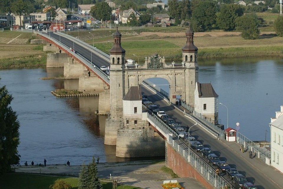 Мост королевы Луизы в Советске.