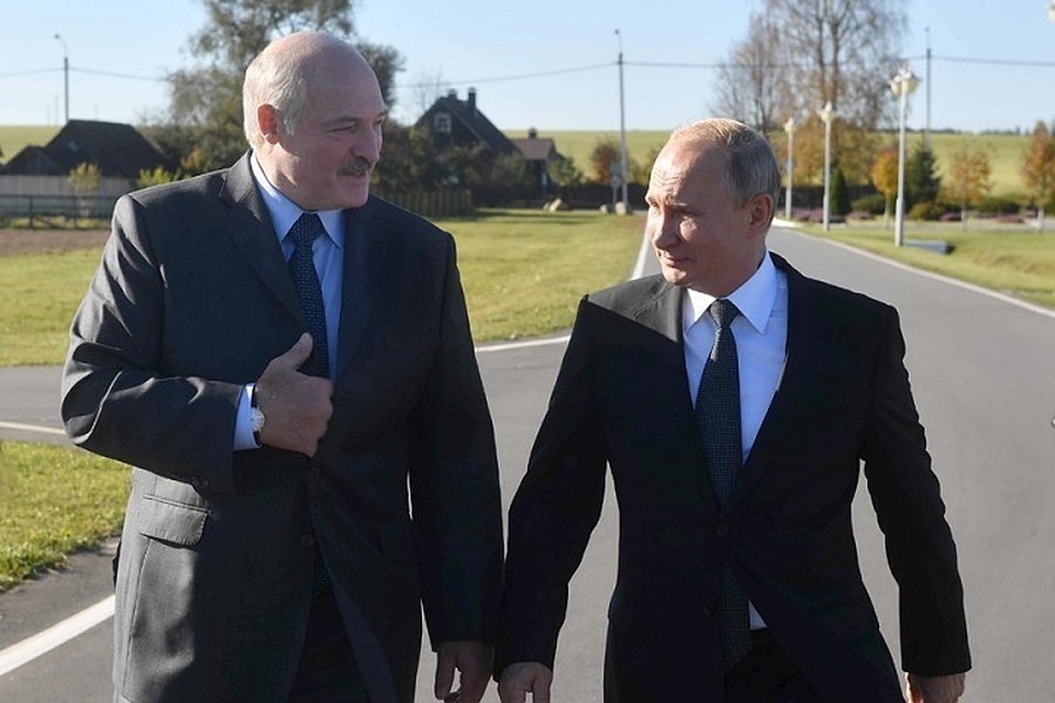 Александр Лукашенко и Владимир Путин встретились в Александрии. Фото: belta.by.