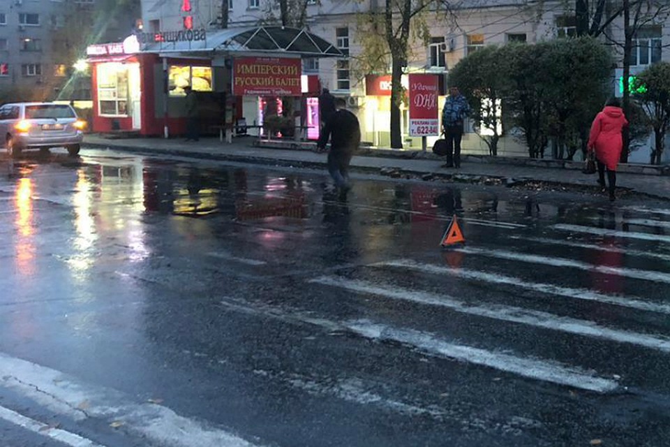 Иномарка сбила хабаровчанина прямо на пешеходном переходе
