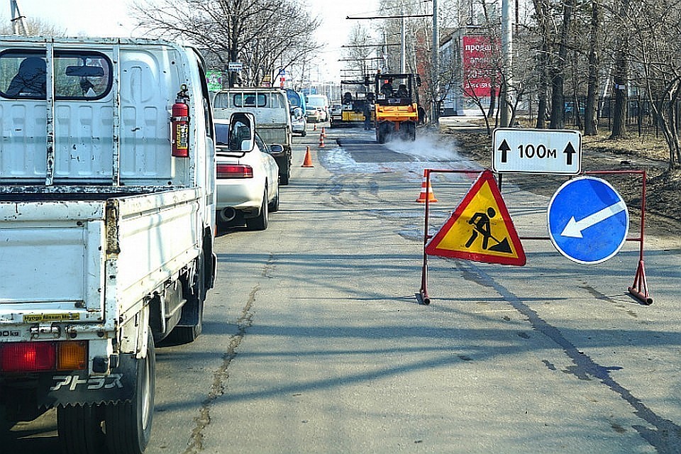 В Кишиневе ремонтируют улицу.