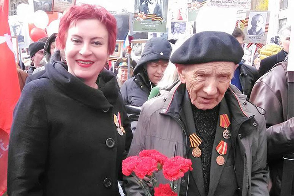 Дарья со своим папой Михаилом Асламовым.