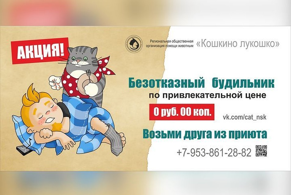 Коты и собаки выступают на рисунках в роли бесплатного будильника, тренера и «антистресса». Фото: Юлия Малюга