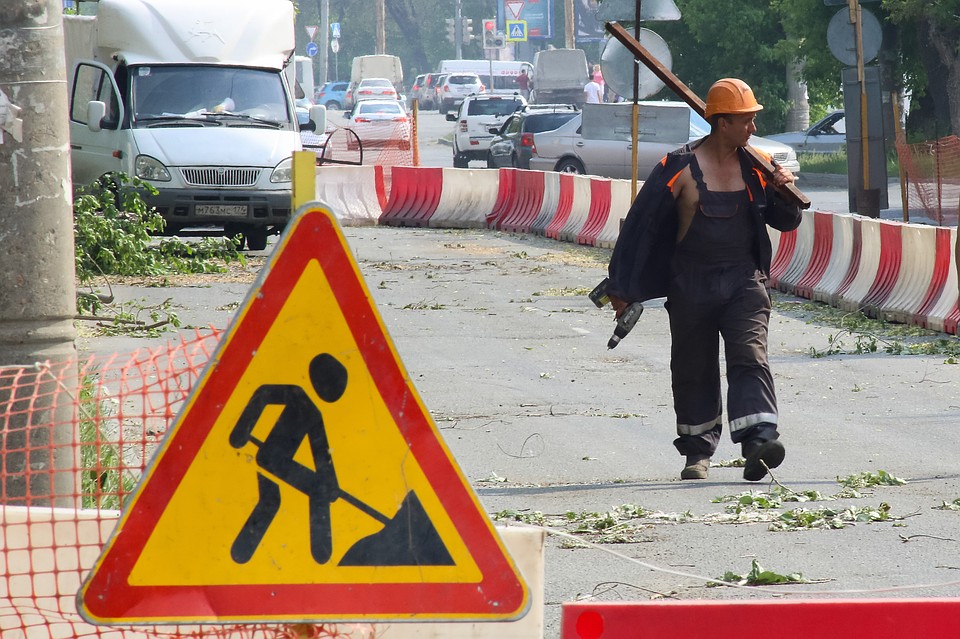 Дорожные разделители установят на улицах Мира и Лермонтова в Иркутске.