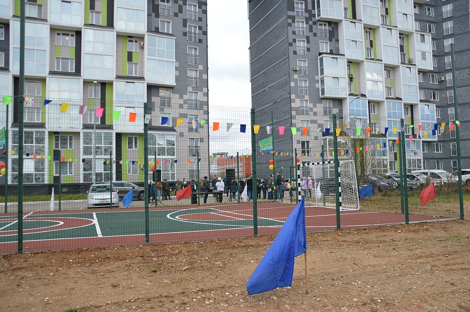 В Твери открылась спортивная площадка. Фото: администрация Твери