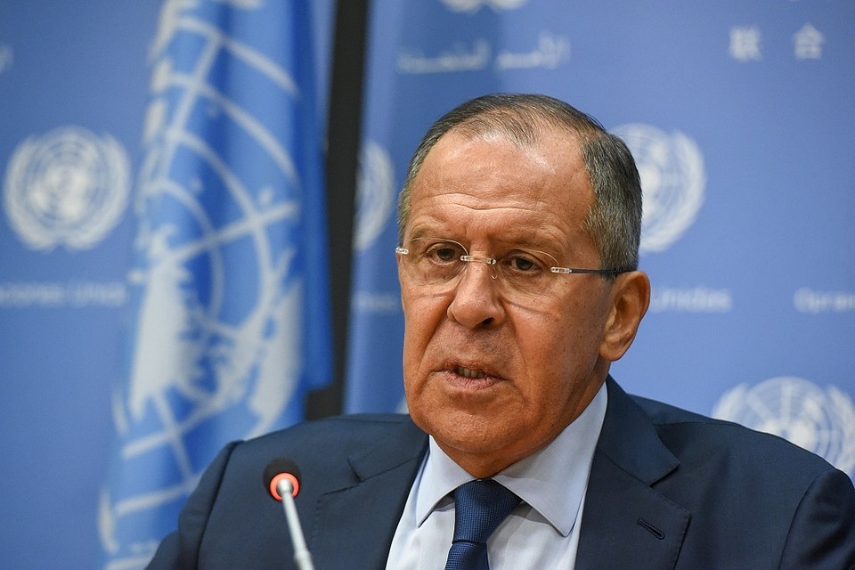 Министр иностранных дел РФ Сергей Лавров