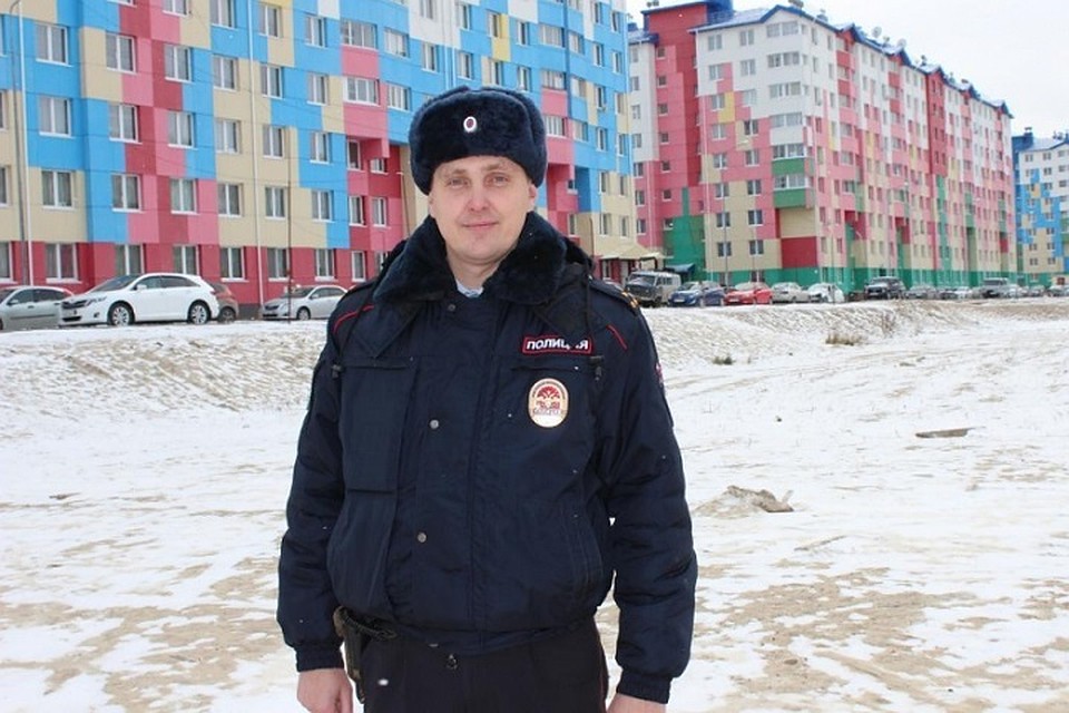 Дмитрий Ильин из Ноябрьска может стать лучшим народным участковым России Фото: 89.мвд.рф