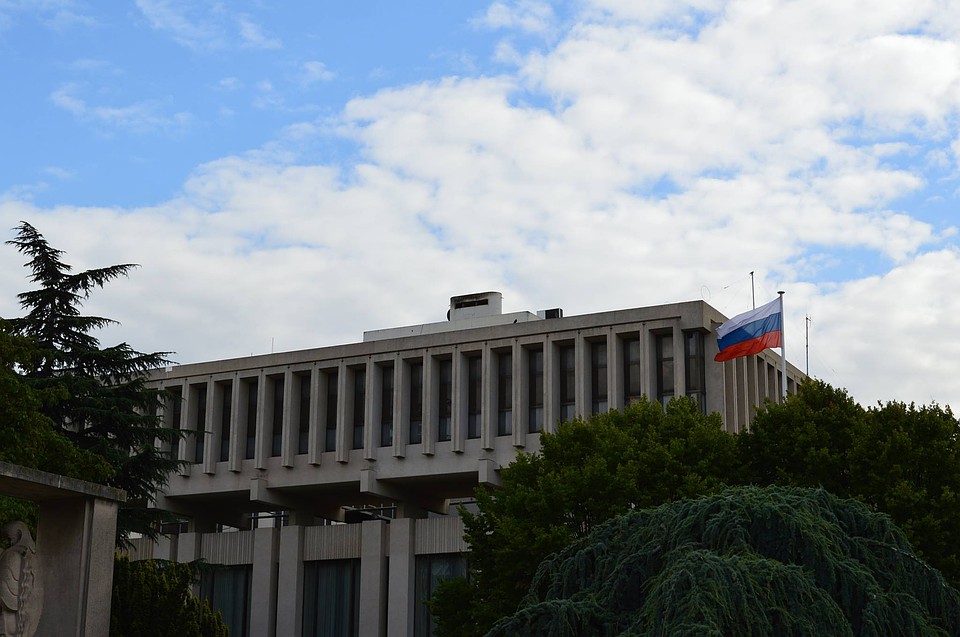 Здание посольства России в Париже