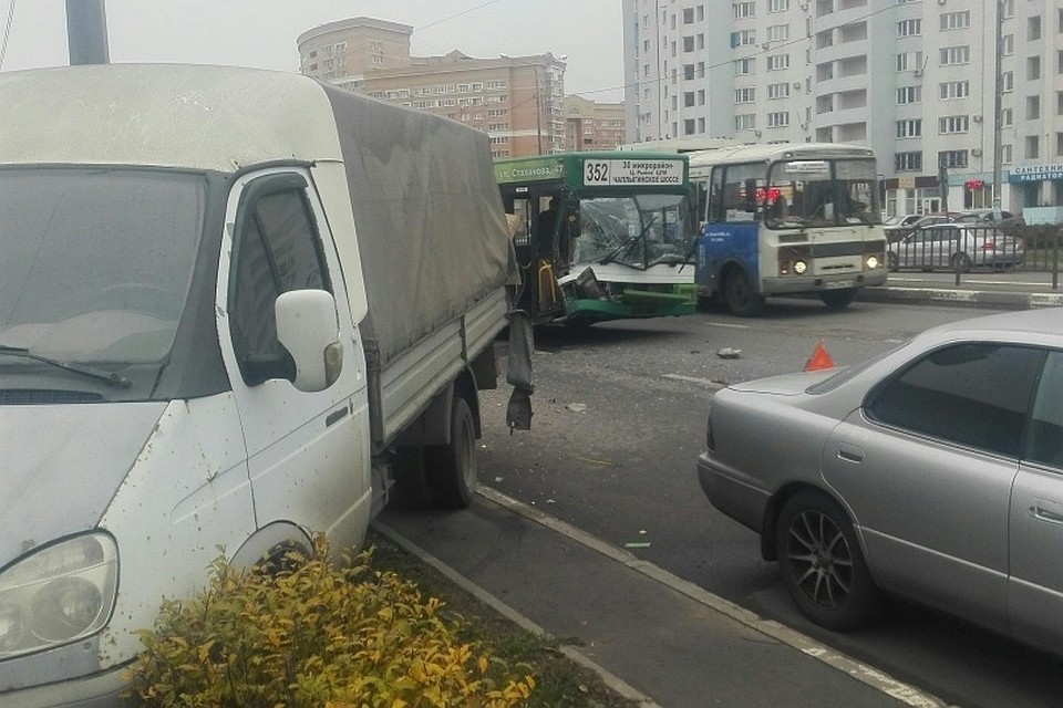 ДТП на Стаханова в Липецке