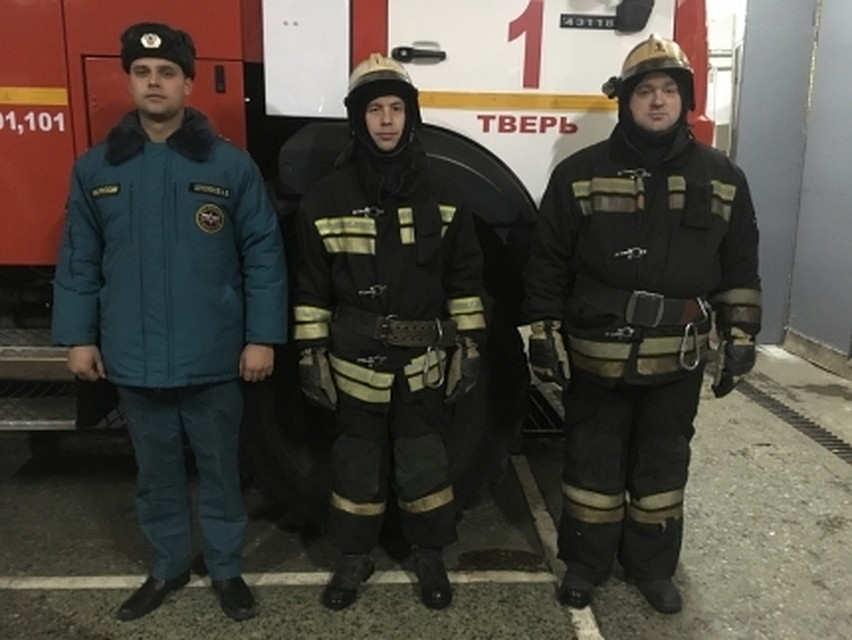 Благодаря внимательности соседей и слаженным действиям огнеборцев удалось избежать трагедии Фото: УМЧС России по Тверской области