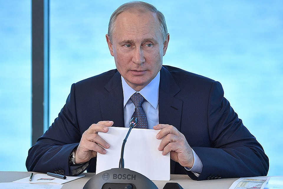Президент России Владимир Путин. ФОТО Алексей НИКОЛЬСКИЙ\ТАСС