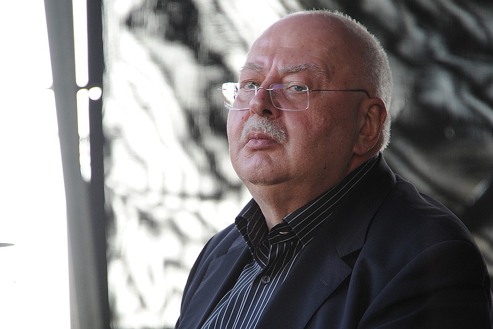 Композитор Алексей Евсюков во время концерта И.Кобзона, май 2015 года.